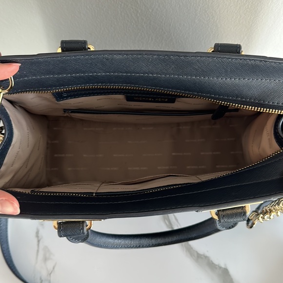 Michael Kors Navy Purse - Picture 3 of 5